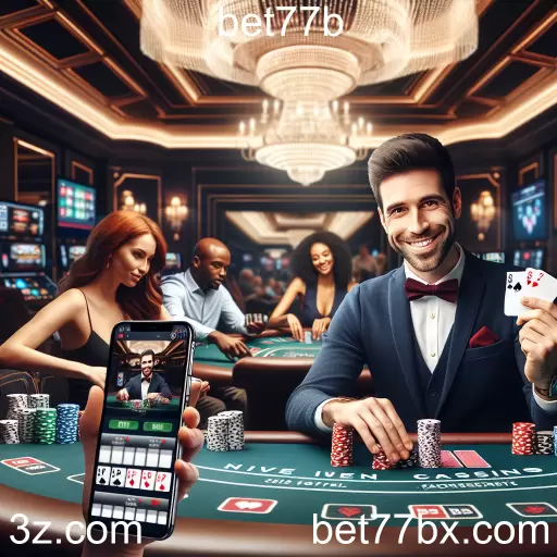A Experiência Imersiva do Cassino Ao Vivo no Bet77b